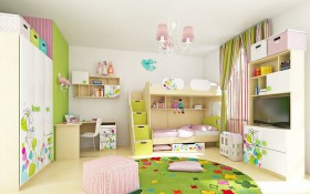 Детская комната Флёр (Белый/корпус Клен) в Чехове - chexov.katalogmebeli.com | фото 6