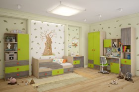 Детская комната Пуговка в Чехове - chexov.katalogmebeli.com | фото