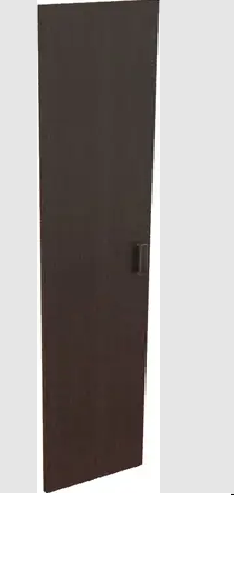 Дверь из ЛДСП к узкому стеллажу К-975. Ф Венге в Чехове - chexov.katalogmebeli.com | фото