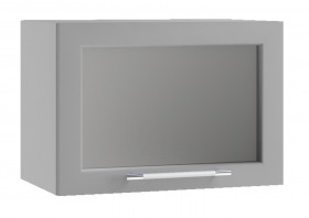 Гарда ПГС 500 шкаф верхний горизонтальный со стеклом Белый в Чехове - chexov.katalogmebeli.com | фото