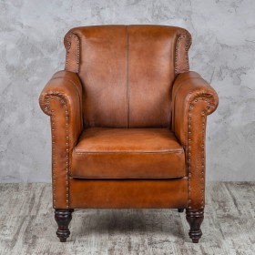 Кресло кожаное Лофт Чарльз в Чехове - chexov.katalogmebeli.com | фото 4