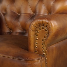 Кресло кожаное Чарльз в Чехове - chexov.katalogmebeli.com | фото 5