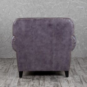 Кресло кожаное Элегант (Фиолетовый) в Чехове - chexov.katalogmebeli.com | фото 7