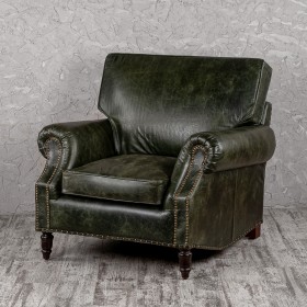 Кресло кожаное Лофт Аристократ (ширина 1070 мм) в Чехове - chexov.katalogmebeli.com | фото 1
