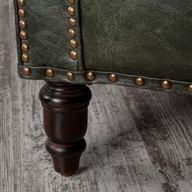 Кресло кожаное Лофт Аристократ (ширина 1070 мм) в Чехове - chexov.katalogmebeli.com | фото 3