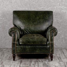 Кресло кожаное Лофт Аристократ (ширина 1070 мм) в Чехове - chexov.katalogmebeli.com | фото 9
