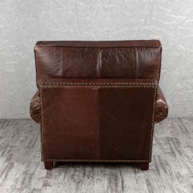 Кресло кожаное Лофт Аристократ (ширина 1100 мм) в Чехове - chexov.katalogmebeli.com | фото 7