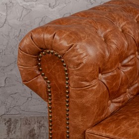 Кресло кожаное Лофт Честер (кожа буйвола) в Чехове - chexov.katalogmebeli.com | фото 5