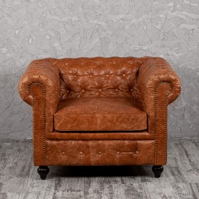 Кресло кожаное Лофт Честер (кожа буйвола) в Чехове - chexov.katalogmebeli.com | фото 7