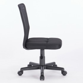 Кресло компактное BRABIX Smart MG-313 (черный) в Чехове - chexov.katalogmebeli.com | фото 2