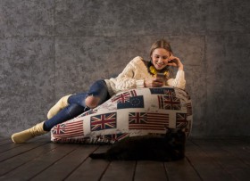 Кресло-мешок Британский Флаг в Чехове - chexov.katalogmebeli.com | фото 3