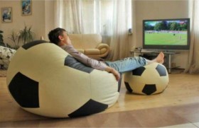 Кресло-Мяч Футбол в Чехове - chexov.katalogmebeli.com | фото 2