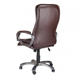 Кресло офисное BRABIX Omega EX-589 (коричневое) в Чехове - chexov.katalogmebeli.com | фото 3