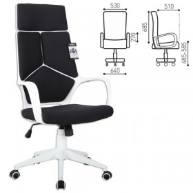 Кресло офисное BRABIX Prime EX-515 (черная ткань) в Чехове - chexov.katalogmebeli.com | фото