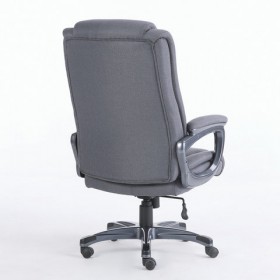Кресло офисное BRABIX Solid HD-005 (серое) в Чехове - chexov.katalogmebeli.com | фото 4