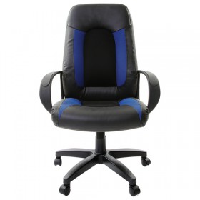 Кресло офисное BRABIX Strike EX-525 (сине-черный) в Чехове - chexov.katalogmebeli.com | фото 4