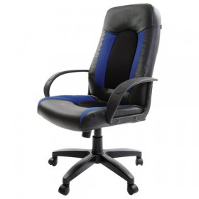 Кресло офисное BRABIX Strike EX-525 (сине-черный) в Чехове - chexov.katalogmebeli.com | фото 5