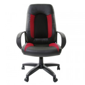 Кресло офисное BRABIX Strike EX-525 (черно-красный) в Чехове - chexov.katalogmebeli.com | фото 2