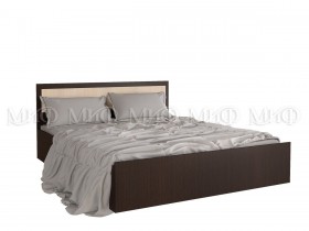 Кровать 1,4 Фиеста (Венге/Дуб беленый) в Чехове - chexov.katalogmebeli.com | фото 1