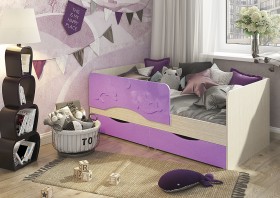 Кровать Алиса КР-812 1,6 Белфорд/Розовый металлик в Чехове - chexov.katalogmebeli.com | фото 3