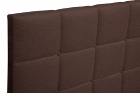 Кровать "Диана" ш. 1400 (Н=1010мм) (жаккард шоколад) в Чехове - chexov.katalogmebeli.com | фото 5