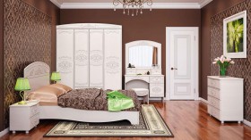 Кровать "Каролина" 1200 (с настилом) в Чехове - chexov.katalogmebeli.com | фото 8