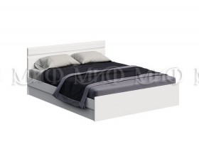 Кровать Нэнси New 1,4м (Белый/белый глянец) в Чехове - chexov.katalogmebeli.com | фото