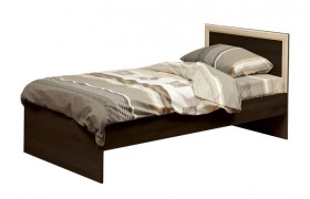 Кровать одинарная 21.55 (шир. 900) с настилом (венге/профиль дуб линдберг)/осн. в Чехове - chexov.katalogmebeli.com | фото