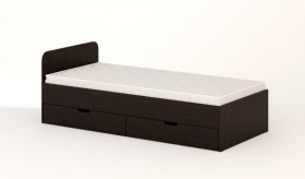 Кровать с ящиками 900 (Венге) в Чехове - chexov.katalogmebeli.com | фото
