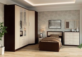 Модульная спальня Фиеста в Чехове - chexov.katalogmebeli.com | фото 3