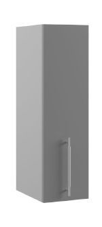 Монца П 200 шкаф верхний (Белый софт/корпус Серый) в Чехове - chexov.katalogmebeli.com | фото
