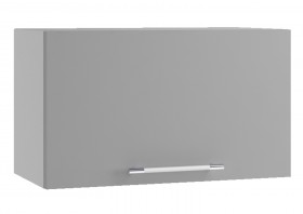 Монца ВПГ 600 Шкаф верхний горизонтальный высокий (Белый софт/корпус Серый) в Чехове - chexov.katalogmebeli.com | фото