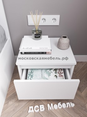 МС Мори Тумба ТПМ 400.1 (МП) Белый в Чехове - chexov.katalogmebeli.com | фото 7