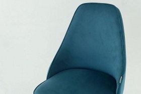 Набор стульев Милан 2 шт (зеленый велюр/белый) в Чехове - chexov.katalogmebeli.com | фото 2