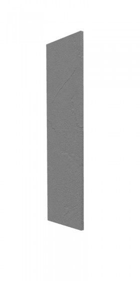 Панель торцевая (для шкафа верхнего высокого) ВП Лофт (Штукатурка серая) в Чехове - chexov.katalogmebeli.com | фото