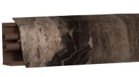 Плинтус LB-38, L=3000мм, мрамор бергамо темный в Чехове - chexov.katalogmebeli.com | фото 1