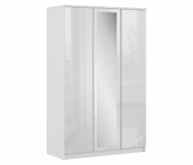 Шкаф 3-х дверный СБ-2493 Медея (Белый/Белый глянец) в Чехове - chexov.katalogmebeli.com | фото