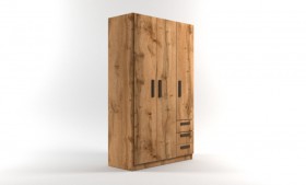 Шкаф 3-х створчатый с ящиками Шервуд (Дуб Вотан) в Чехове - chexov.katalogmebeli.com | фото