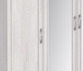 Шкаф 4-х дверный СБ-2389 Флоренция (Дуб Сонома Белый) в Чехове - chexov.katalogmebeli.com | фото 2