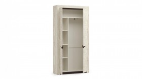 Шкаф для одежды 33.18 Лючия бетон в Чехове - chexov.katalogmebeli.com | фото 3