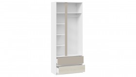 Шкаф для одежды комбинированный «Сканди» Дуб Гарден/Белый/Глиняный серый в Чехове - chexov.katalogmebeli.com | фото 5