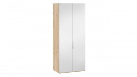 Шкаф для одежды с 2 зеркальными дверями «Эмбер» Яблоня Беллуно в Чехове - chexov.katalogmebeli.com | фото