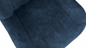 Стул «Марвел» К1С Исп. 2 Черный муар/Микровелюр Wellmart Blue в Чехове - chexov.katalogmebeli.com | фото 3