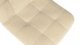 Стул «Райс» К1С Белый/Велюр Confetti Cream в Чехове - chexov.katalogmebeli.com | фото 3