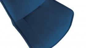 Стул «Тейлор» К3 Исп. 2 Белый/Велюр Confetti Blue в Чехове - chexov.katalogmebeli.com | фото 3